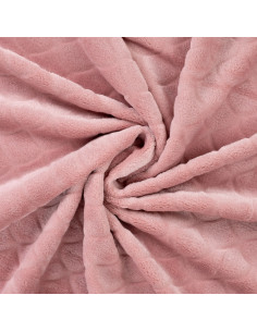 Tejido minky sirena - Rosa viejo