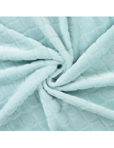 Tejido minky sirena - Menta