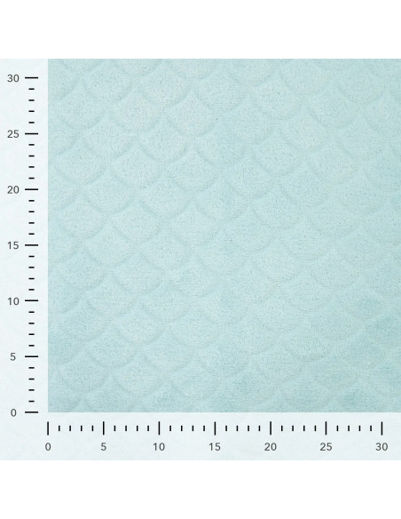 Tejido minky sirena - Menta