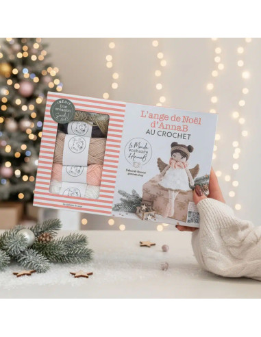 Kit de crochet - El ángel de Navidad de Anna