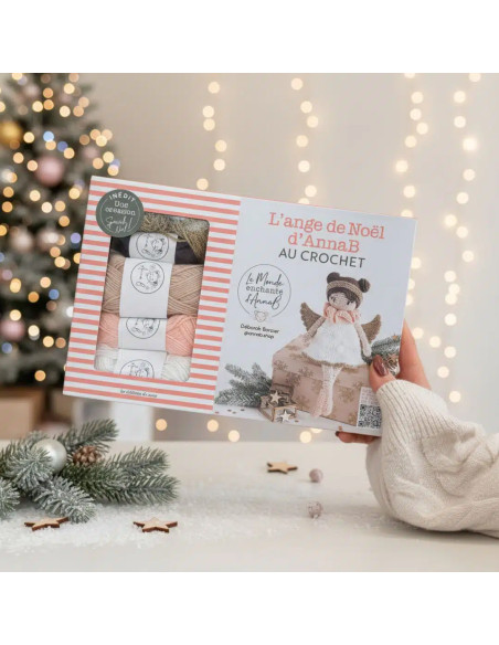 Kit de crochet - El ángel de Navidad de Anna