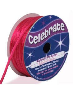 Cordón cola de ratón Celebrate fucsia - 2 mm x 10 metros