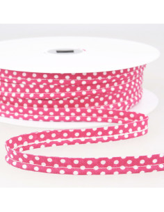 Piping de lunares - Fucsia