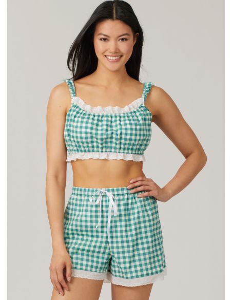 Patrón de top y short - McCall's 8613