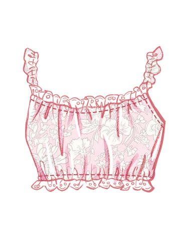 Patrón de top y short - McCall's 8613