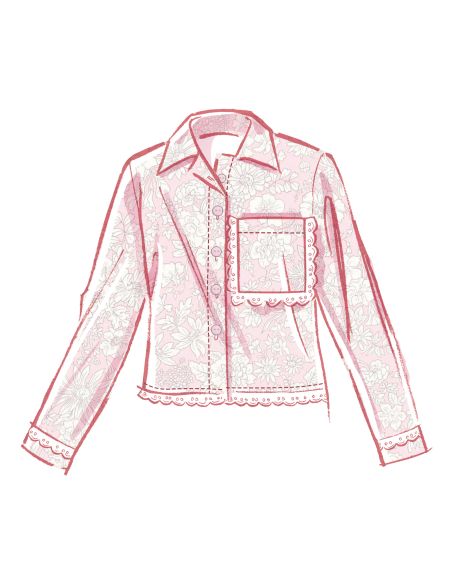 Patrón de top y short - McCall's 8613