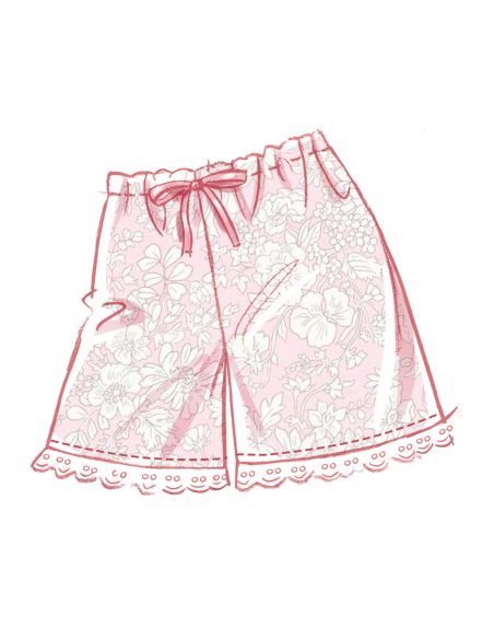 Patrón de top y short - McCall's 8613