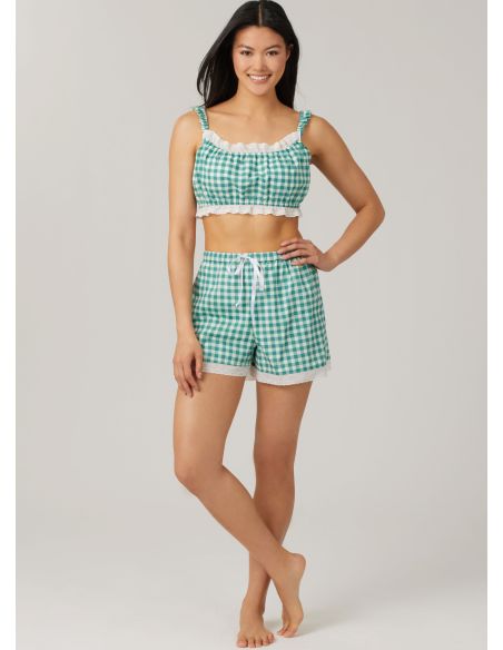 Patrón de top y short - McCall's 8613
