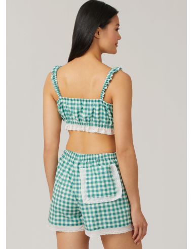 Patrón de top y short - McCall's 8613