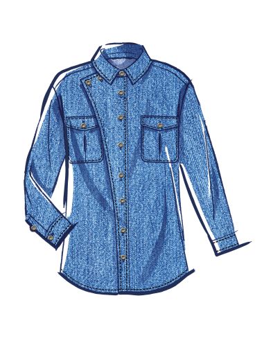Patrón de camisa - McCall's 8615