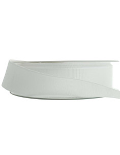 Grosgrain sube falda 30 mm - Blanco 2