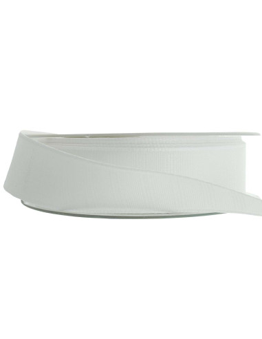 Grosgrain sube falda 30 mm - Blanco