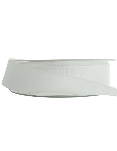 Grosgrain sube falda 30 mm - Blanco