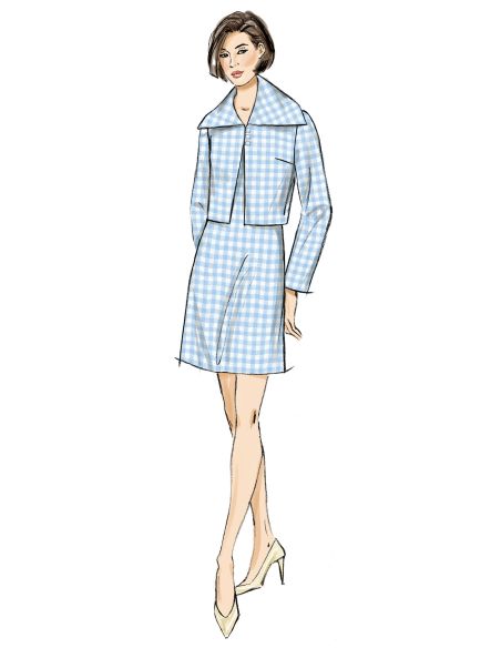 Patrón de chaqueta - Vogue 2126