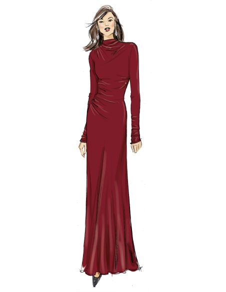 Patrón de vestido - Vogue 2128