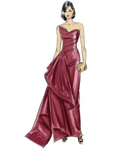 Patrón de vestido - Vogue 2131