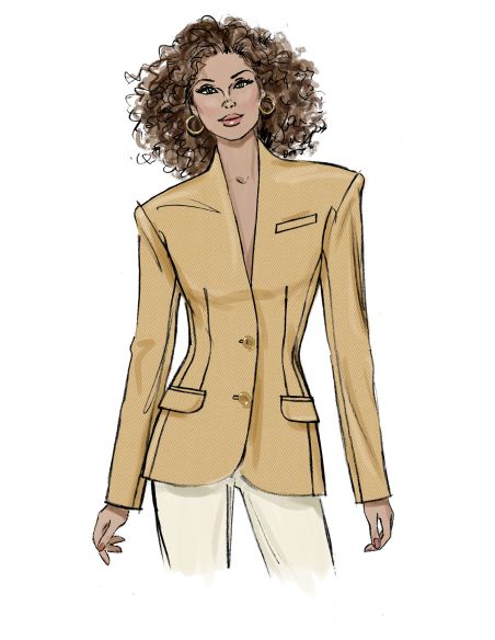 Patrón de chaqueta - Vogue 2136
