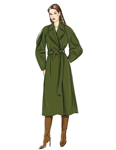 Patrón de abrigo - Vogue 2137