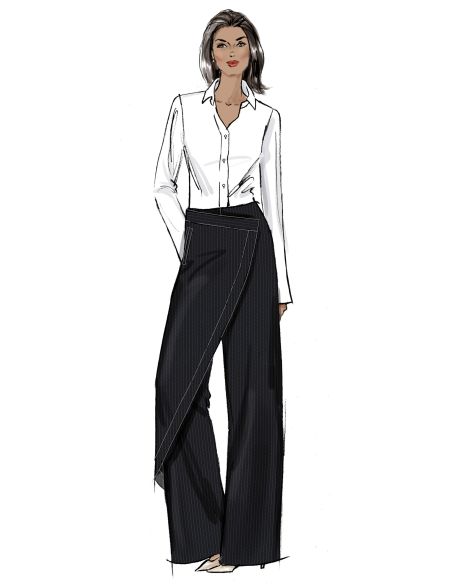 Patrón de pantalón - Vogue 2138