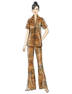 Patrón de túnica - Vogue 2140 2