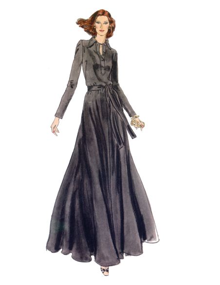 Patrón de vestido - Vogue 2143