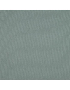 Tejido de punto fino de algodón acanalado - Verde grisáceo 2