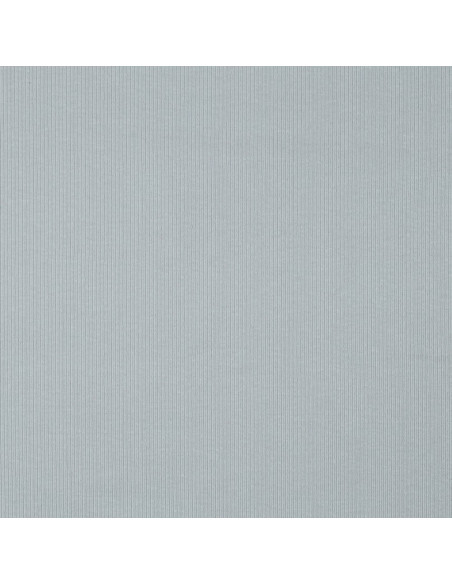 Tejido de punto jersey de algodón fino acanalado - Gris plateado