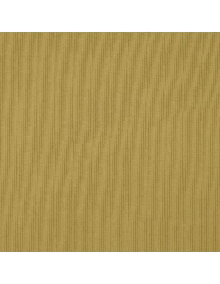 Tejido de punto fino de algodón acanalado - Ocre