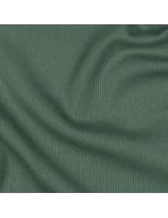 Tejido de punto fino de algodón acanalado - Verde 2