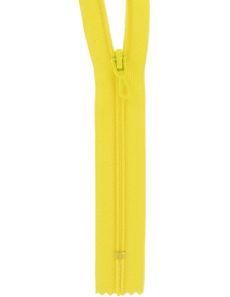 Cremallera de nylon - Amarillo canario