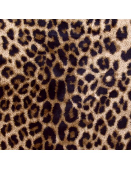 Tejido de piel sintética animal - Leopardo
