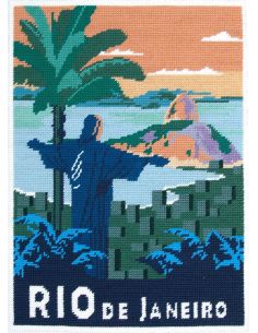 Kit de Lienzo Penélope DMC - Río de Janeiro