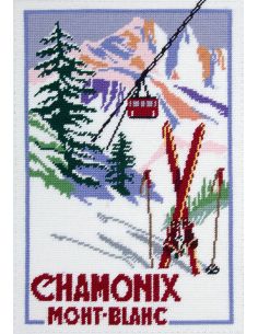 Kit de Lienzo Penélope DMC - Chamonix