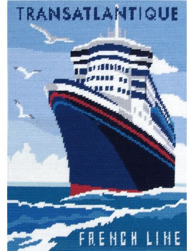 Kit de Lienzo Penélope DMC - Transatlántico