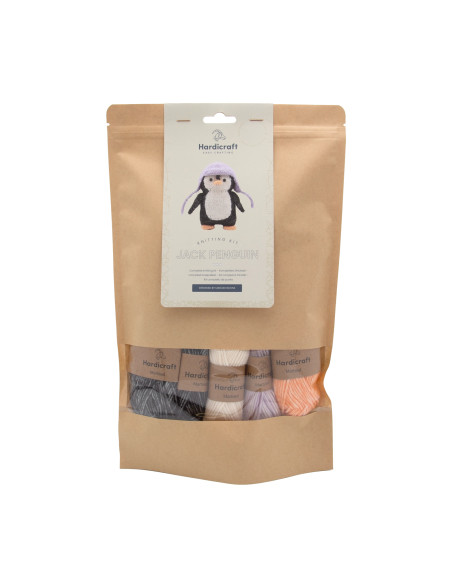 Kit de tejido - Jack el pingüino