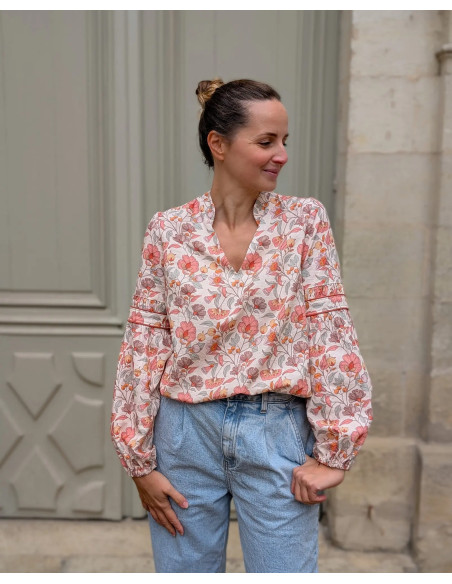 Patrón de blusa Myrtille - Anna Rose patterns
