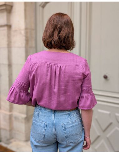 Patrón de blusa Myrtille - Anna Rose patterns
