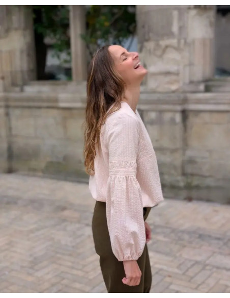 Patrón de blusa Myrtille - Anna Rose patterns