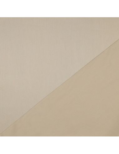 Tejido de satén de algodón - Beige