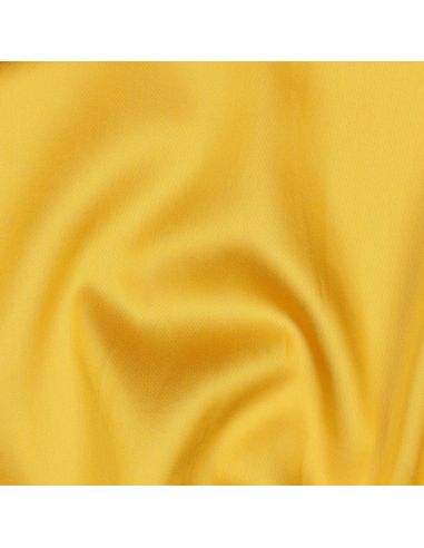 Tejido de satén de algodón - Amarillo