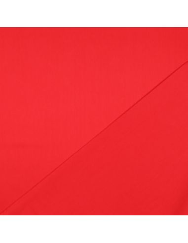 Tejido de satén de algodón - Rojo