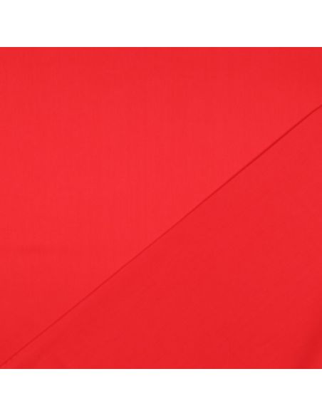 Tejido de satén de algodón - Rojo