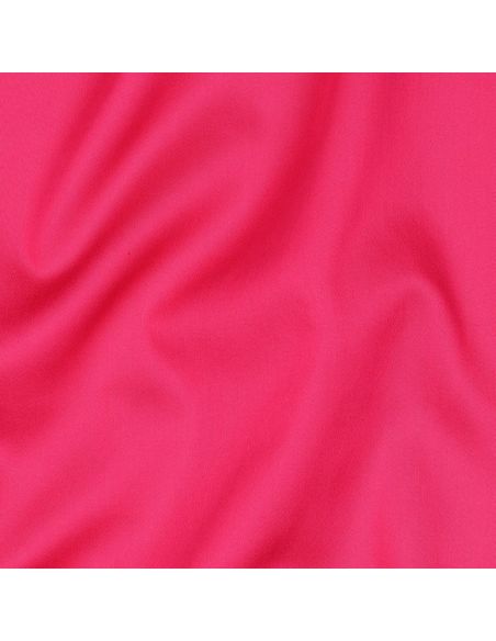 Tejido de satén de algodón - Rosa vivo