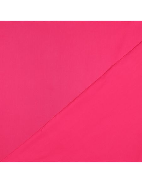 Tejido de satén de algodón - Rosa vivo