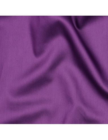Tejido de satén de algodón - Violeta