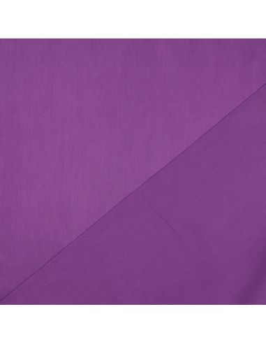 Tejido de satén de algodón - Violeta