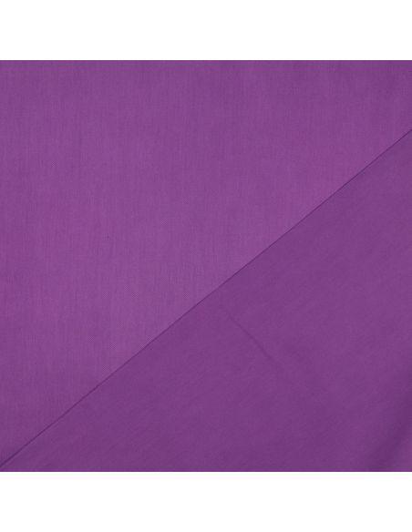 Tejido de satén de algodón - Violeta