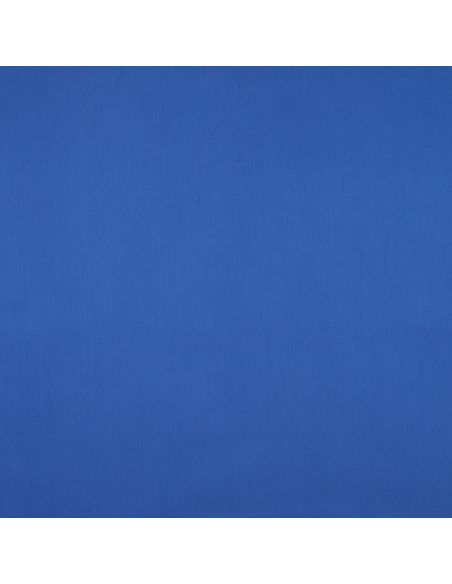 Tejido de satén de algodón - Azul cobalto