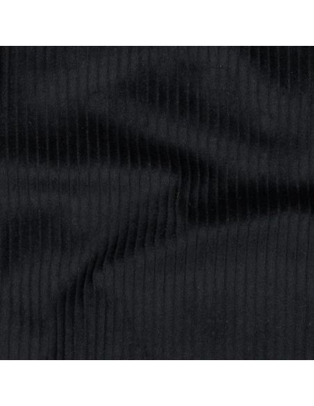 Tejido de pana de algodón - Negro