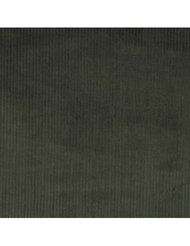 Tejido de pana de algodón - Verde oscuro
